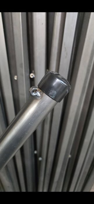 Słupki ogrodzeniowe h 2m pospawane rura słupek