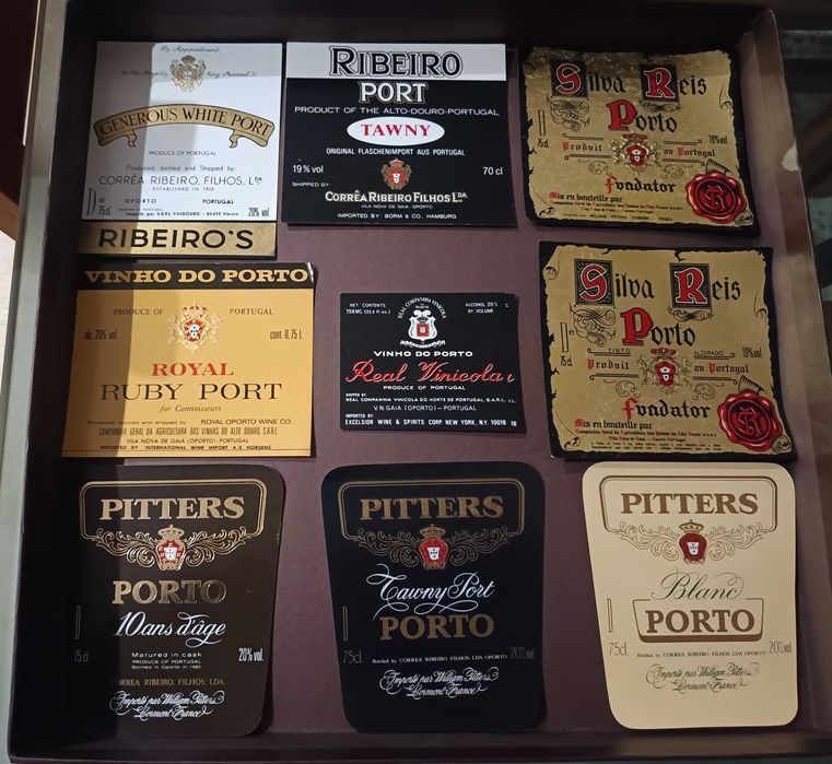 Lote de Rótulos Vinho do Porto