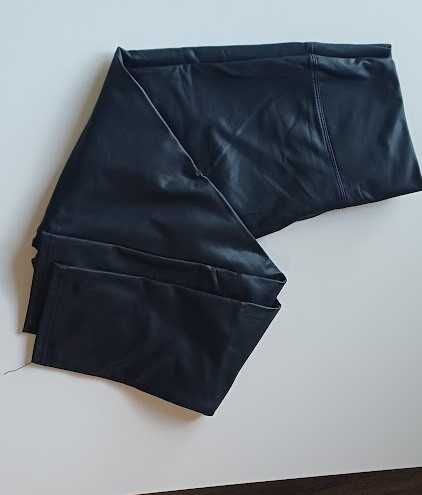 Spodnie ala skórzane