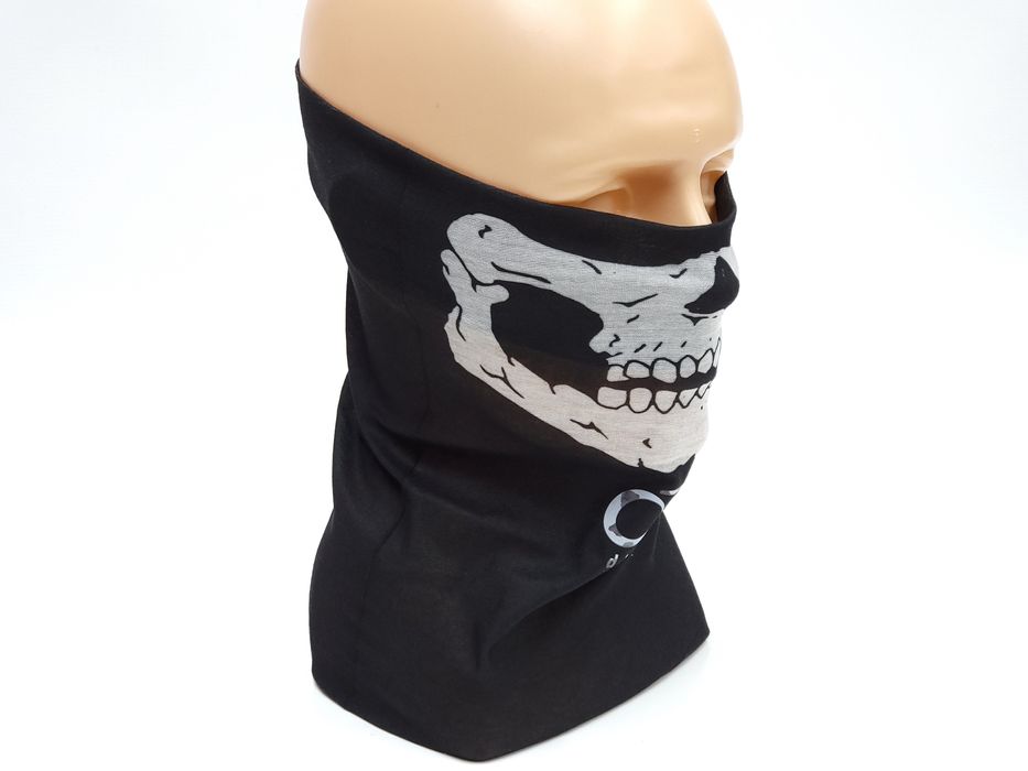 NOWY Komin czaszka na rower Oryginał DLBIKES na narty prezent