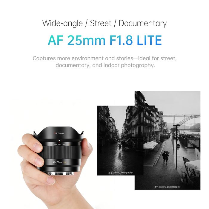 Objetiva 7Artisans AF 35 F1.8 APS-C para Fujifilm