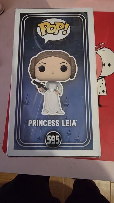 Funko pop star war princesa leia