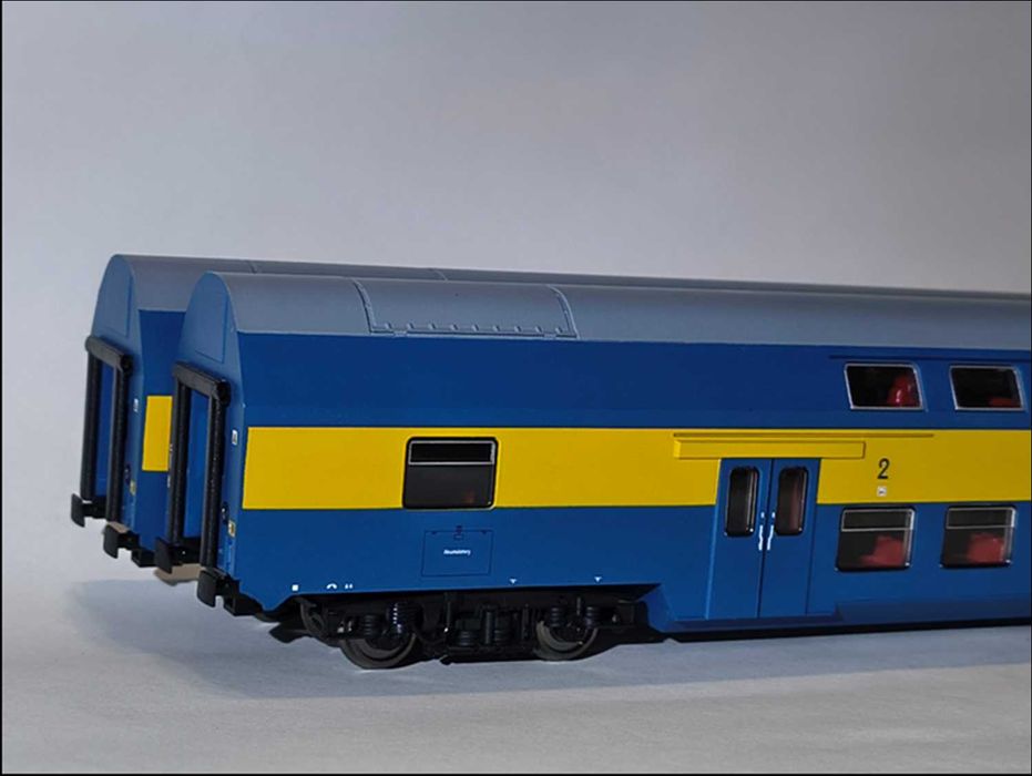 Wagony piętrowe PKP Piko H0