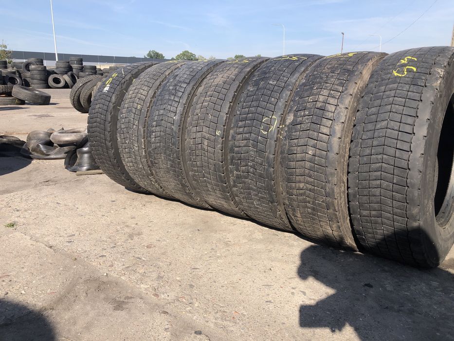 Opony używane ciężarowe napędowe 265/70R19.5 CONTINENTAL HD3 Hybrid