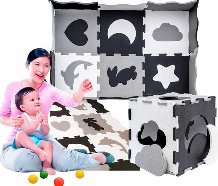 Mata Piankowa Puzzle 25 Elementów Edukacyjna Składana Kojec (-20%)