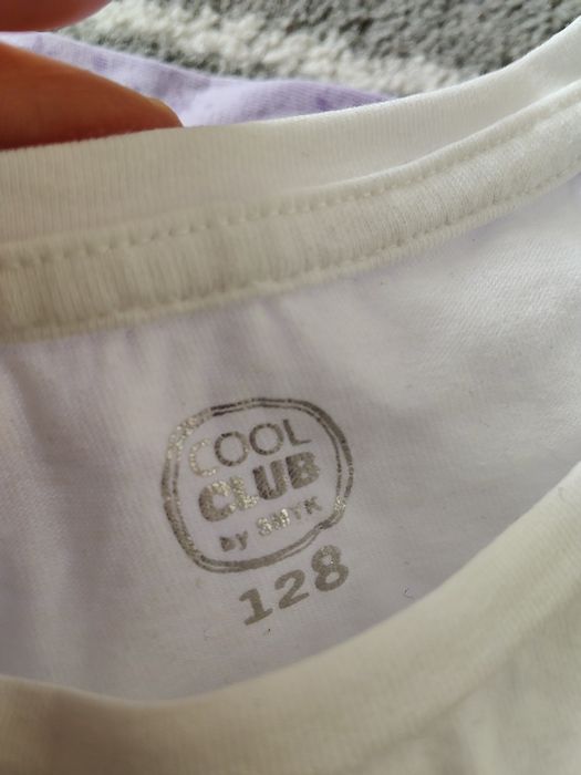 6x Bluzka 128 Cool Club dziewczęca