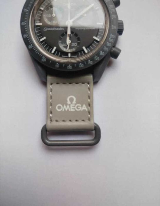 Współpraca Omega x Swatch SO33A100 – Mercury Grey