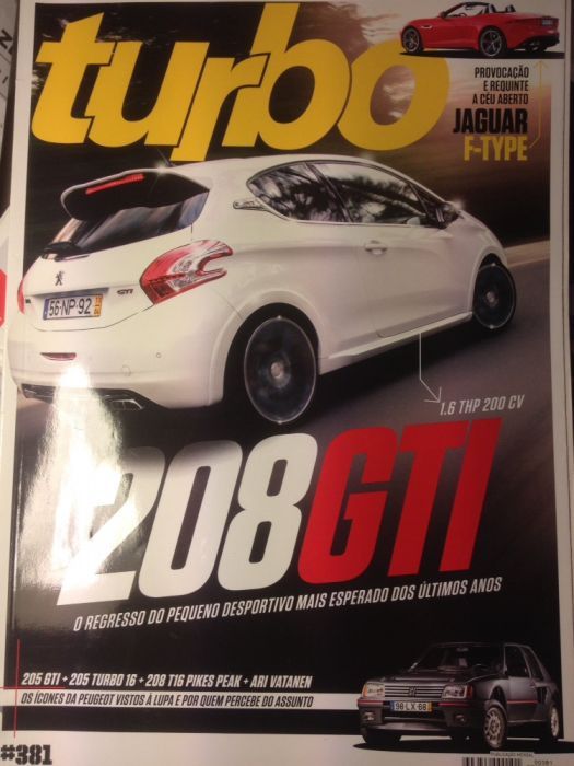 Revistas Turbo de vários anos