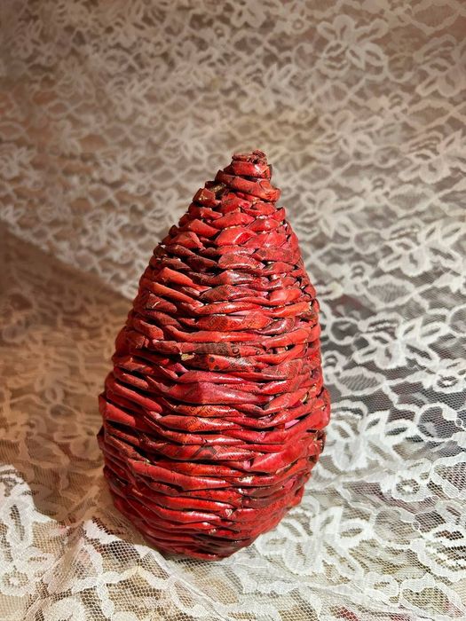 Вироби із газетних трубочок