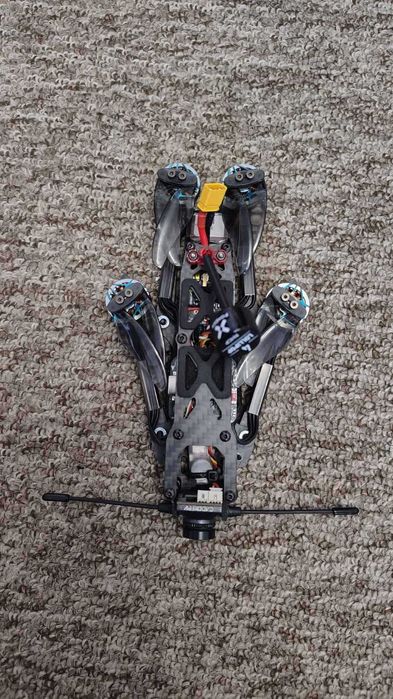 Складний карбоновий дрон на рамі Mini Range II LR4 4дюйма 185мм