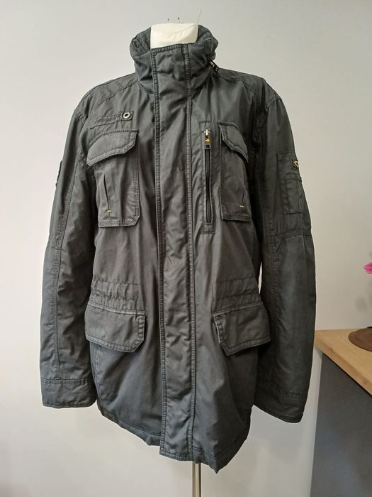 Czarna męska kurtka Camel Active rozm 2XL.