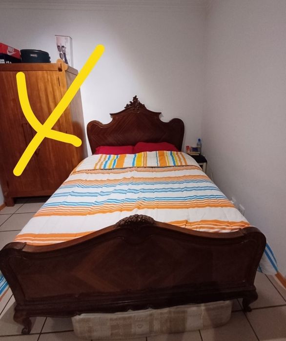 Cama de casal madeira