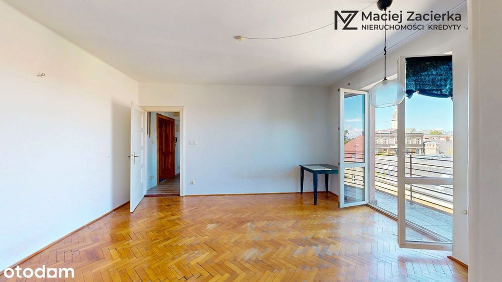 Centrum Bielska-Białej | Kamienica | 58,97 m² | 2 pokoje | Balkon