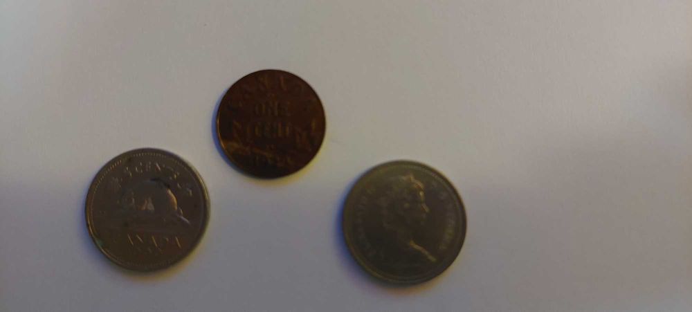 Coleção de moedas do Canadá