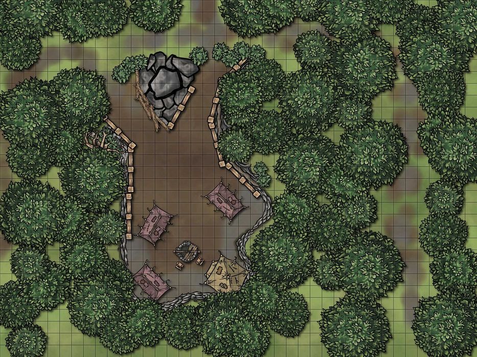 Mapy do gier RPG (Warhammer, D&D, Wampir Maskarada)
