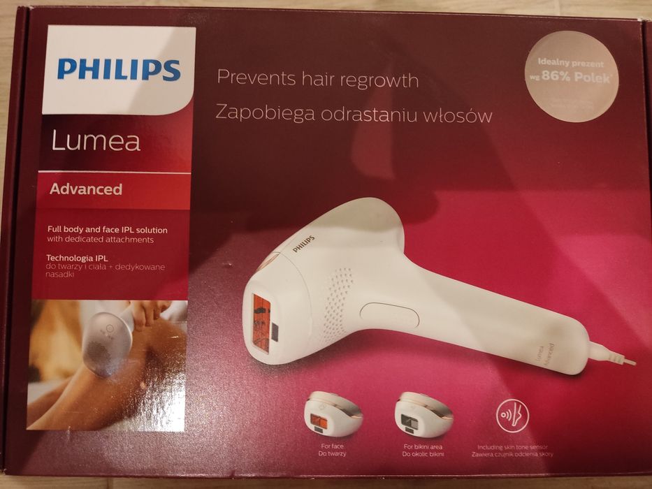 Depilator laserowy Philips