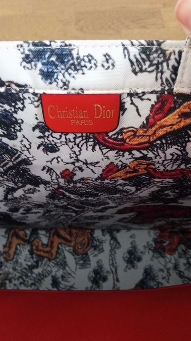 Torebka materiałowa Tote Bag Christan Diora logowania nowa