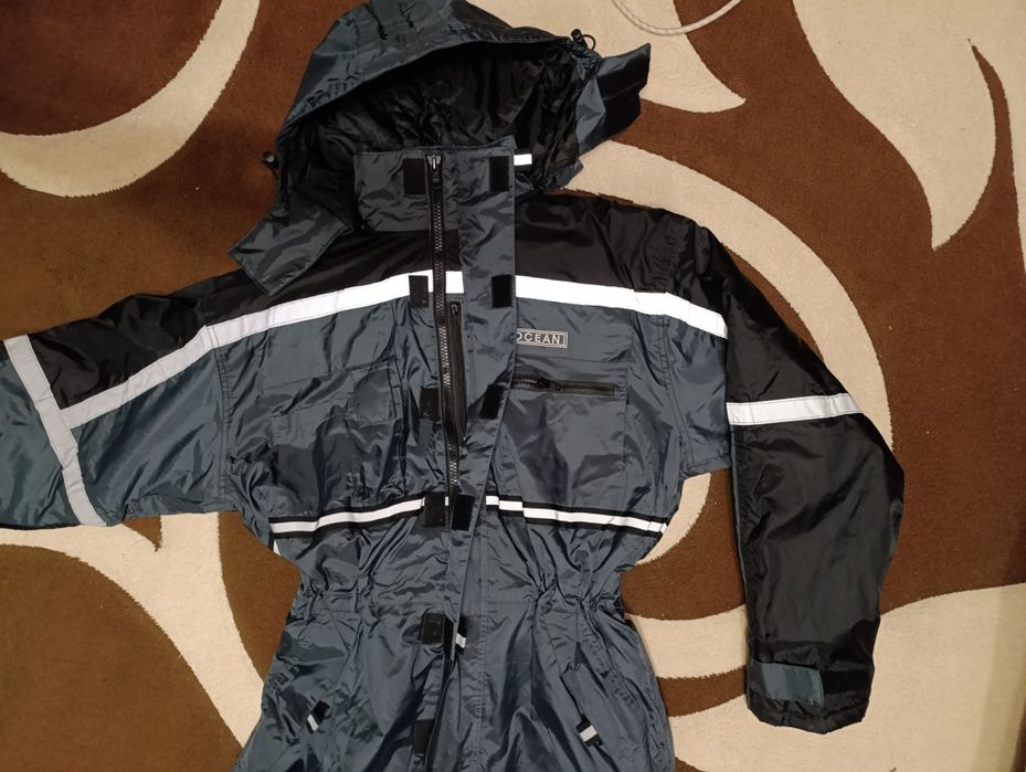 Зимний Термо комбинезон с капюшоном Ocean Work р.XL