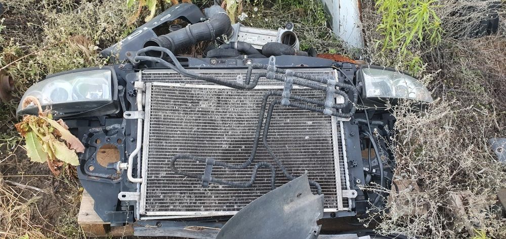 Wzmocnienie czołowe pas przedni chłodnice wentylatory audi s4 b6 4.2