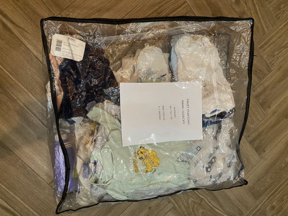 Wyprawka dla noworodka i akcesoria dla mamy oraz wanienka GRATIS