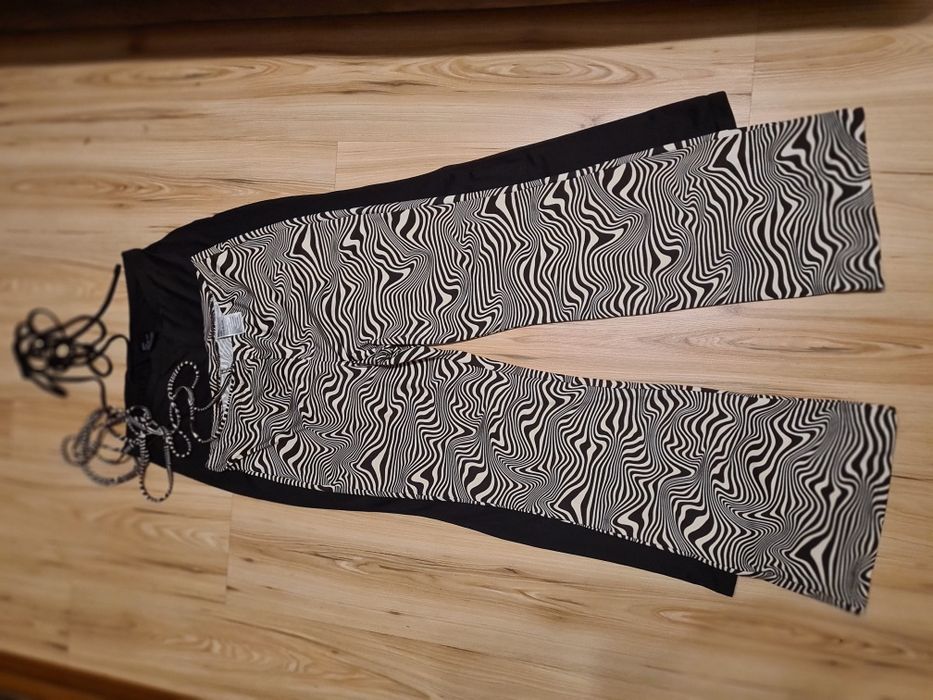 Spodnie H&M z tasiemką wokół talii