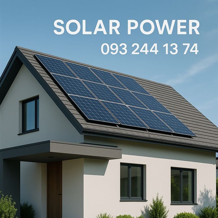 Сонячна електростанція. Зелений тариф. Монтаж сонячних панелей.