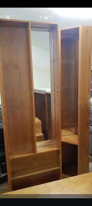 Estante em Pinho mel c/ ou s/ canto