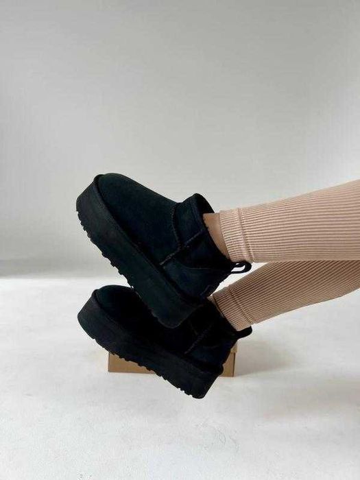 Угги/Угг/Уггі/Уги/Угі/UGG Australia Ultra Mini Platform 5 см Black