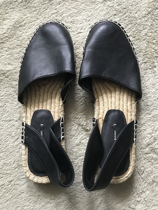 Босоножки эспадрильи  zara 24 см новые