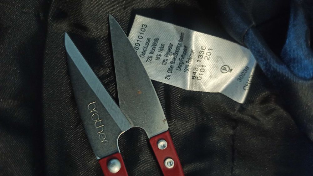 Męski płaszcz kurtka wool L George