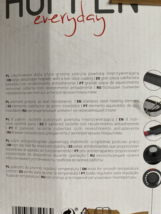 Grill Hoffen z kompletem tacek do warzyw