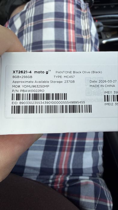 Smartfon Motorola moto g77 8/256GB 6,78" 120Hz 108Mpix Brązowy