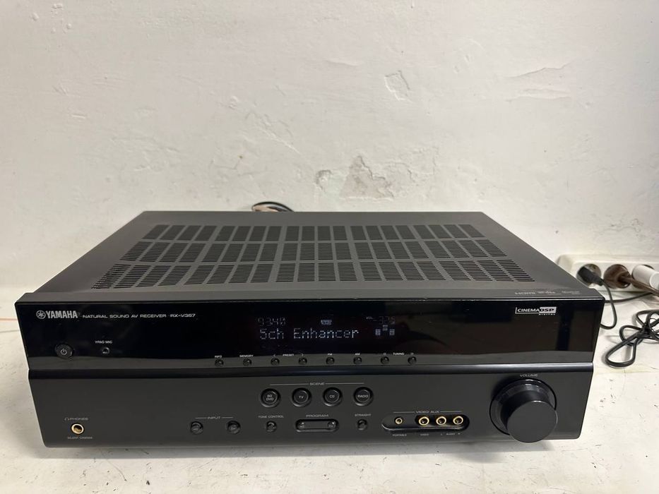 Amplituner AV Yamaha RX-V367  | 5.1 | HDMI | 3D | YPAO | 5 × 100 W | Pilot nie