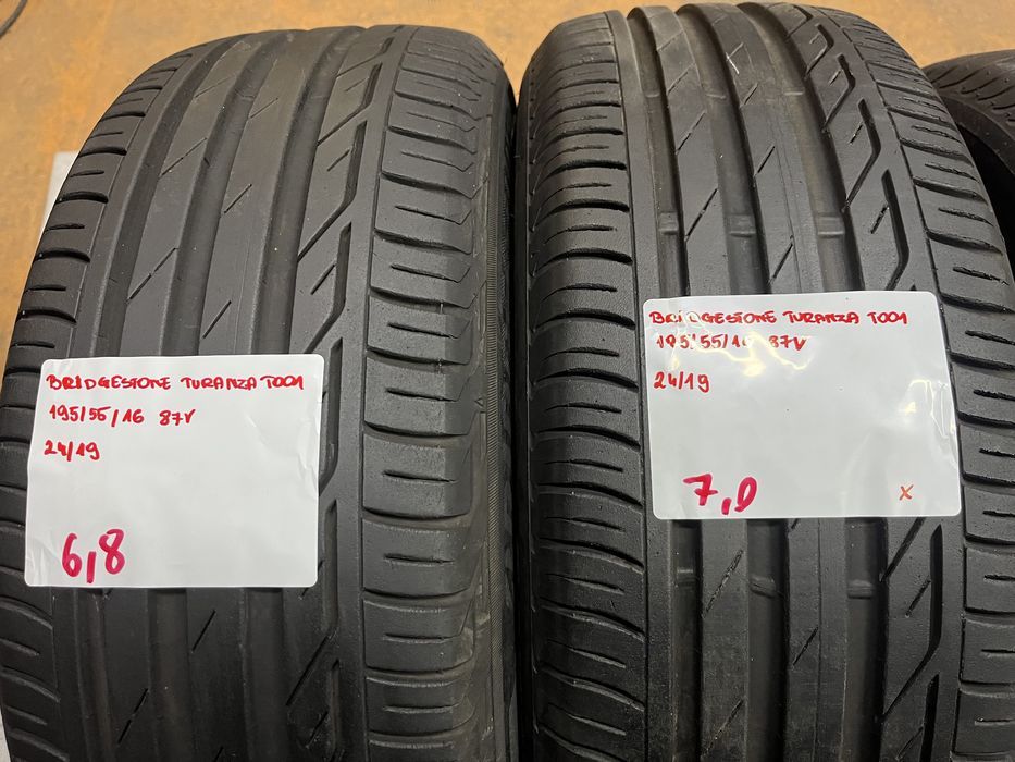 4x 195/55/16 87V BRIDGESTONE TURANZA ER300 T001 opony letnie