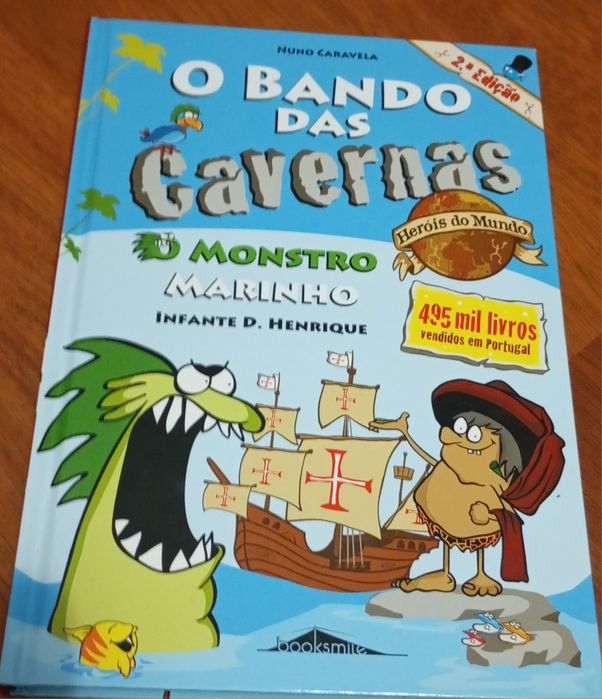 Livros " O mundo das cavernas"