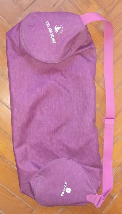 Tapete yoga em borracha natural + saco