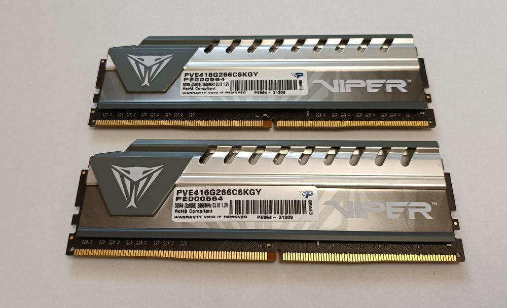 Patriot Viper Elite 2x8GB (16GB) DDR4 2666MHz CL16 (PVE416G266C6KGY)