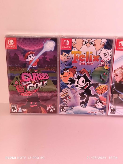 Jogos Selados Limited Run para Switch