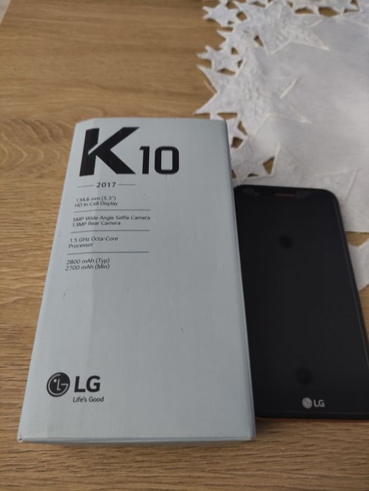 LG K10 2017 black