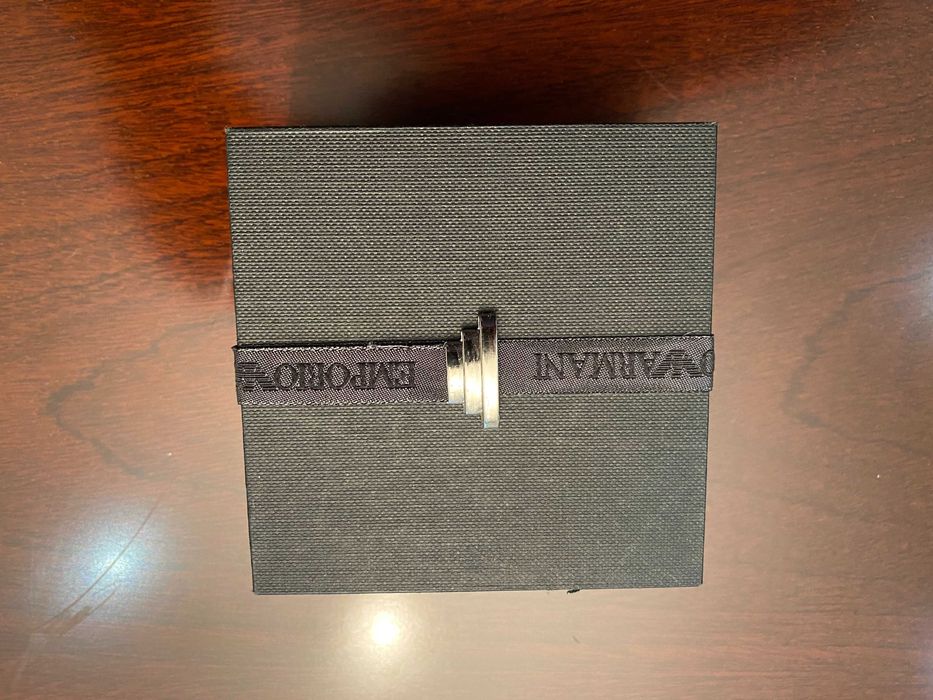 Pulseira e colar pendente EMPORIO ARMANI, em prata