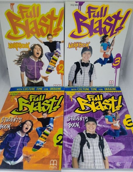 Full blast усі рівні full blast 1 2 3 4 students book workbook