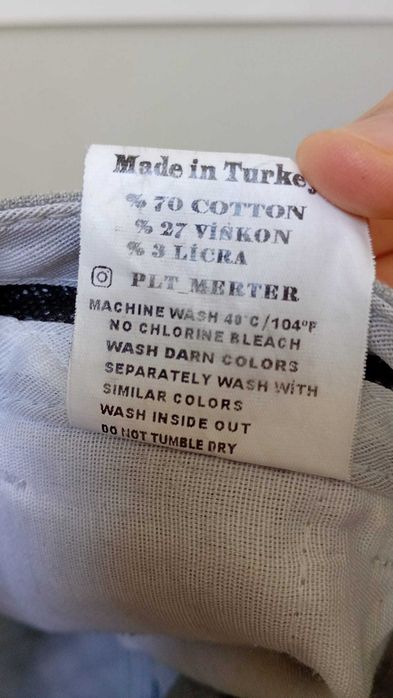 spodnie PLT Premium-  PLT Premium Trousers High Quality Made in Turkey