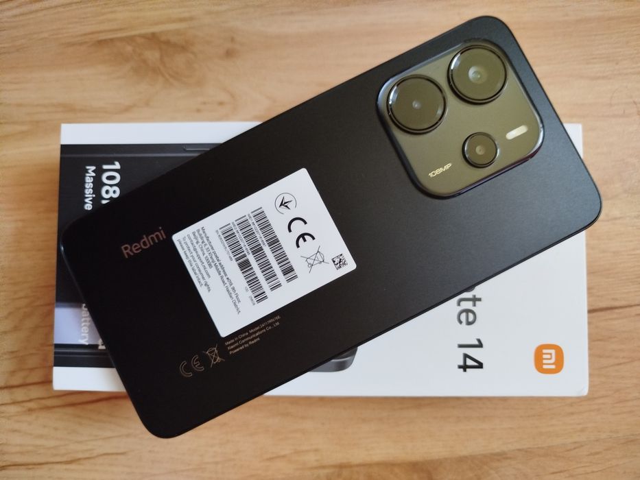 Redmi Note 14 8/256 GB kolor czarny