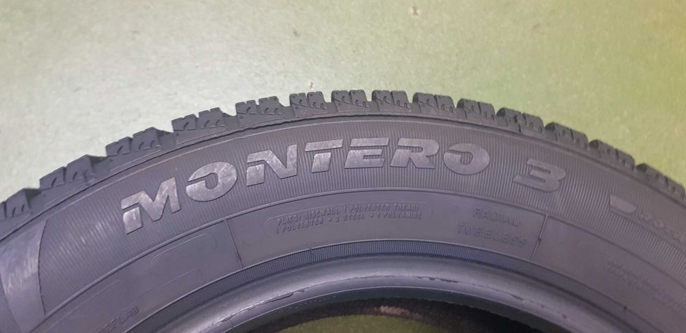 Komplet 185 65 R15 88T Fulda Montero 3 bieżnik 2x6,9mm 2x6mm