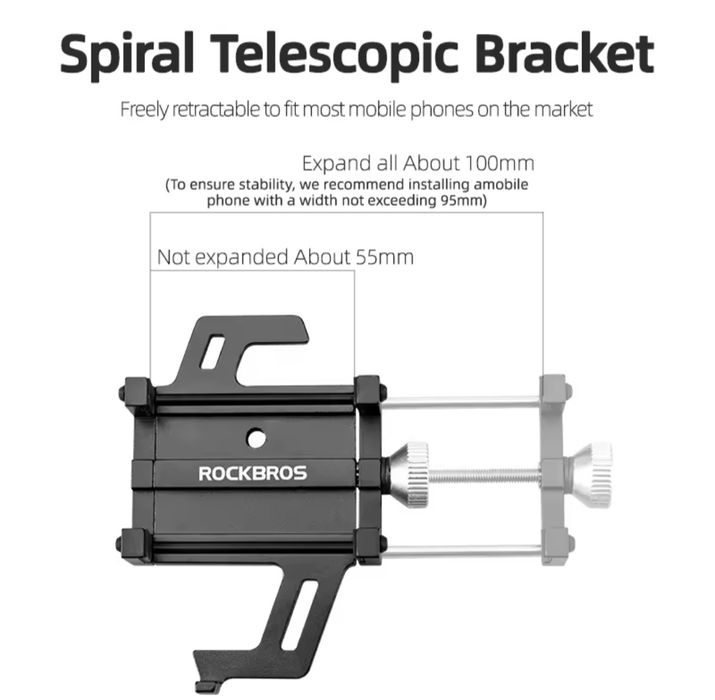 Suporte para telemóvel Rockbros