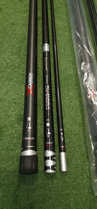 Topy POWER KIT OVERSIZE  K40 2el dł 3el  + 3(4)el.  do tyczek Colmic. NOWE