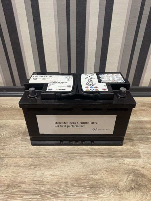 Акумулятор Mercedes AGM 80Ah-800A-12V