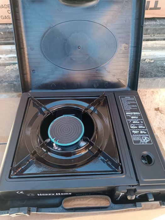 Плита газова туристична Happy Home мала витрата газу сучасний екологіч