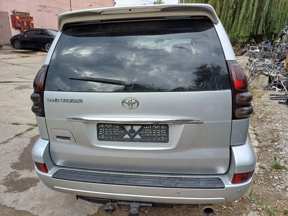 Бампер Toyota Prado 120 4.0 накладка крыла