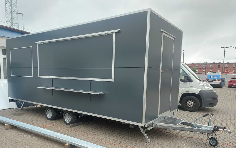 Nowa przyczepa pusta gastronomiczna 6[m]! Robiona pod klienta! OKAZJA!